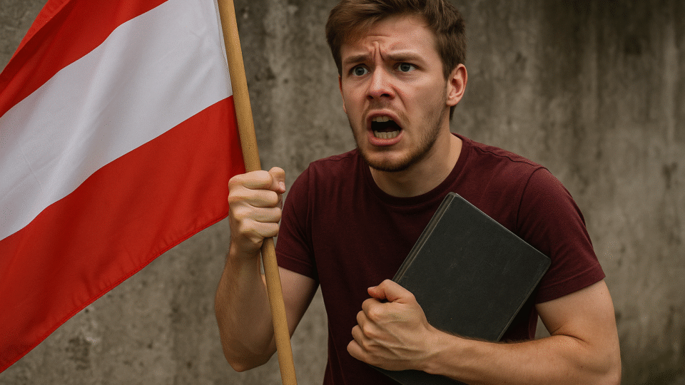 Titelbild zu „Schockierende Wahrheit: Junge Österreicher kämpfen für ihr Eigentum!“
