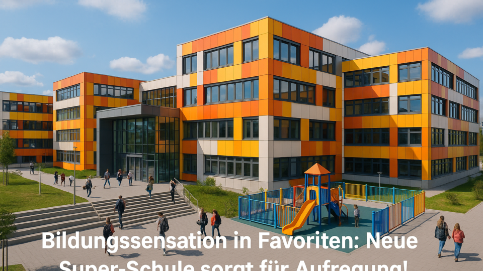 Titelbild zu „Bildungssensation in Favoriten: Neue Super-Schule sorgt für Aufregung!“