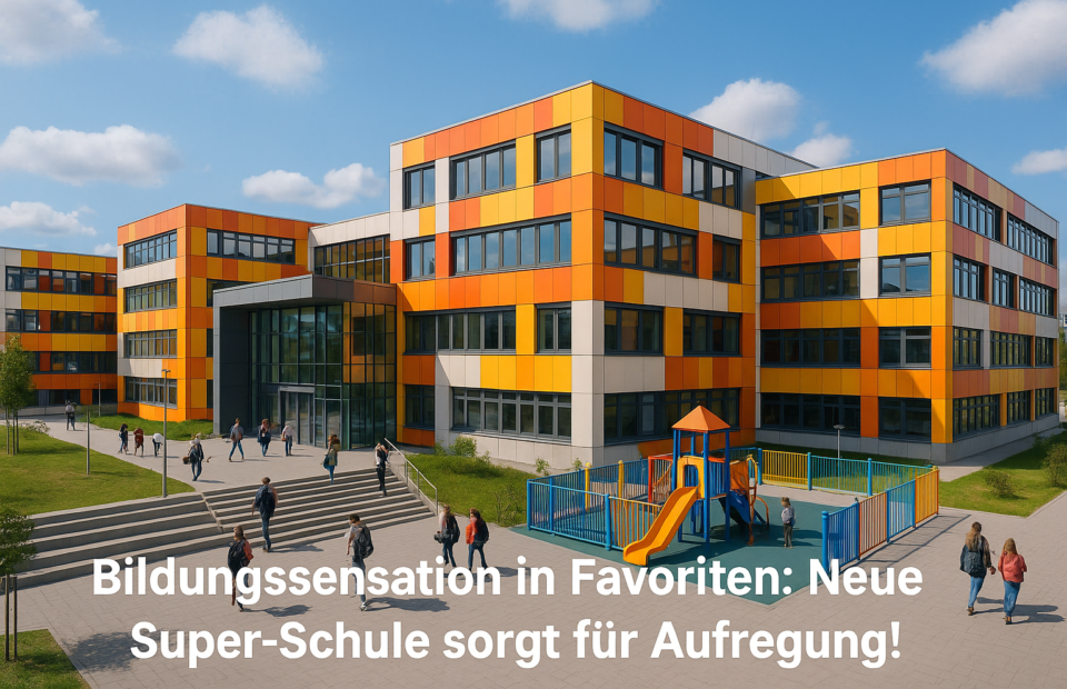 Titelbild zu „Bildungssensation in Favoriten: Neue Super-Schule sorgt für Aufregung!“
