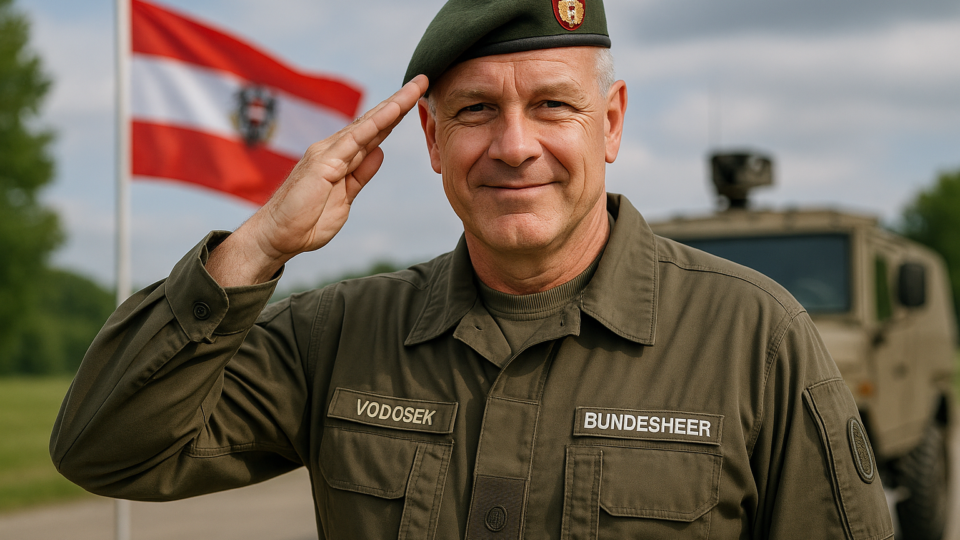 Titelbild zu „Sensation im Bundesheer: Harald Vodosek übernimmt das Kommando!“