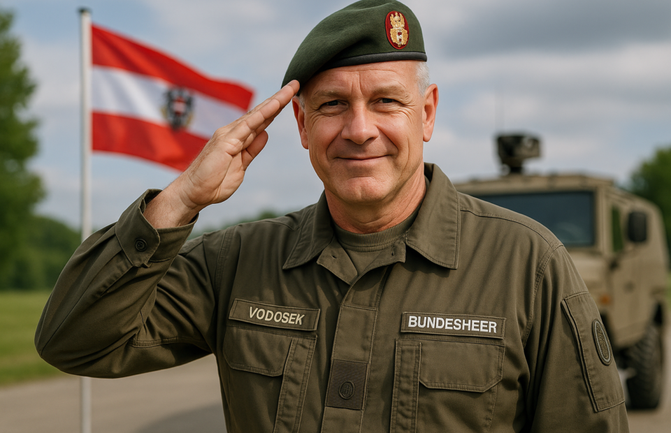 Titelbild zu „Sensation im Bundesheer: Harald Vodosek übernimmt das Kommando!“